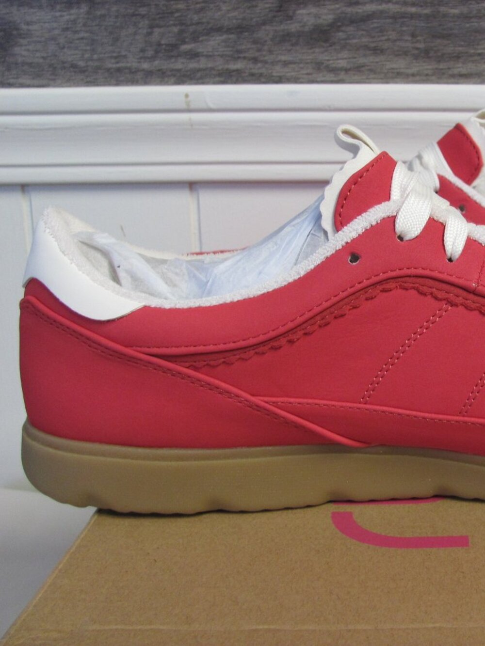 RYKA WOMENS EFFORTLESS TENNIS SHOES RED SALSA NIB - Picture 6 of 14